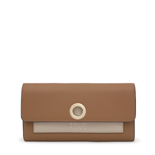 Earth-colored Wallet TOUS Poppy