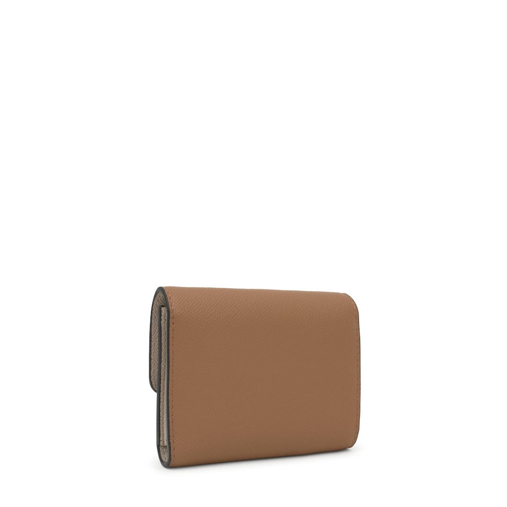 Earth-colored Wallet TOUS Poppy
