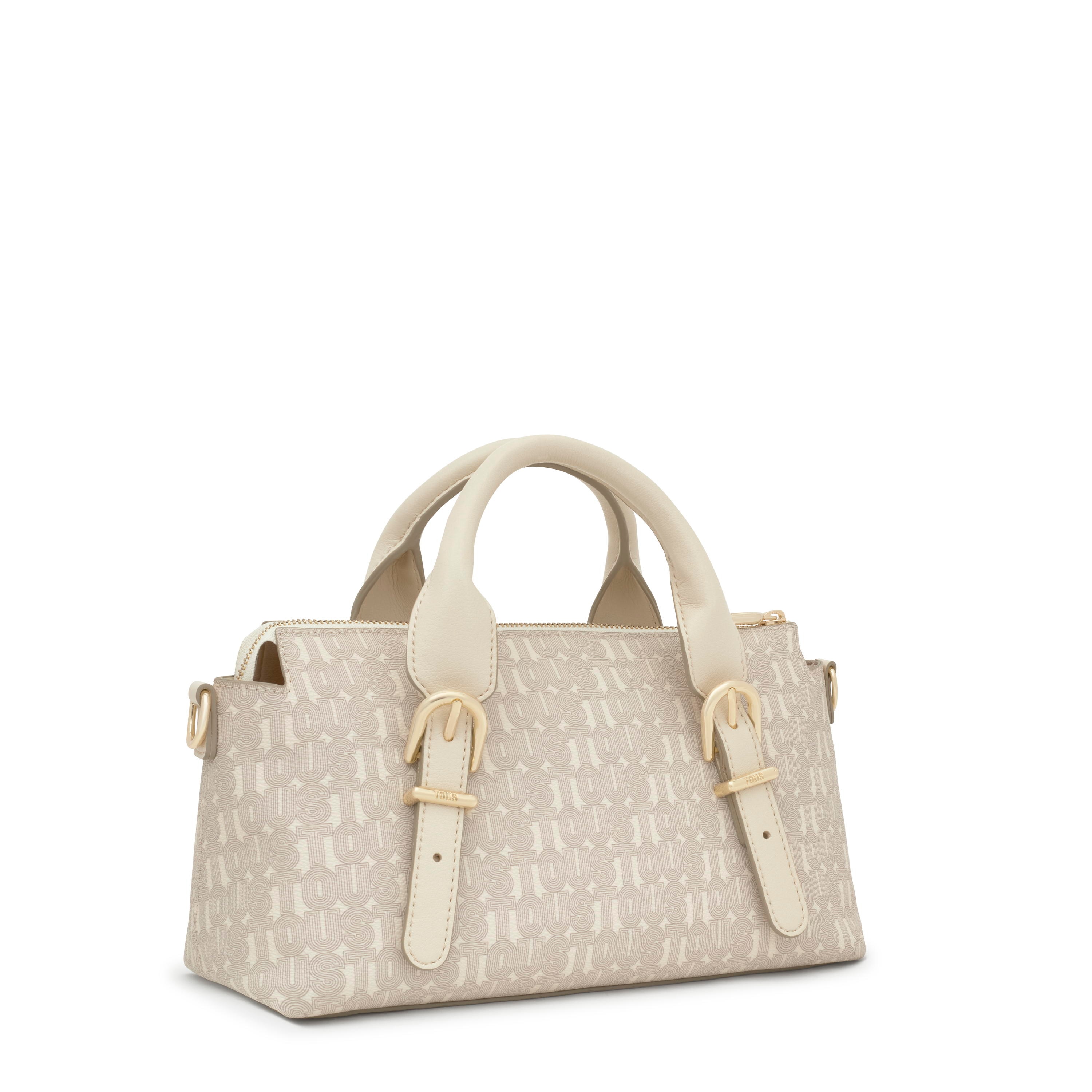 beige Bowling bag TOUS Buckles Silhouette