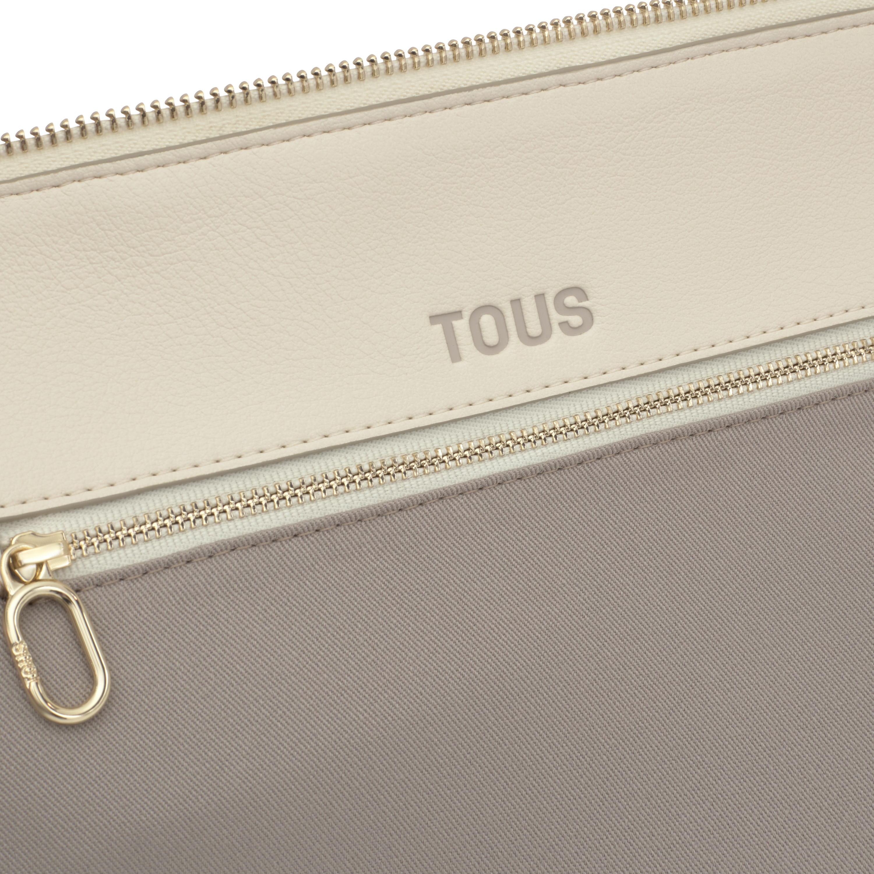beige Bowling bag TOUS Buckles Silhouette