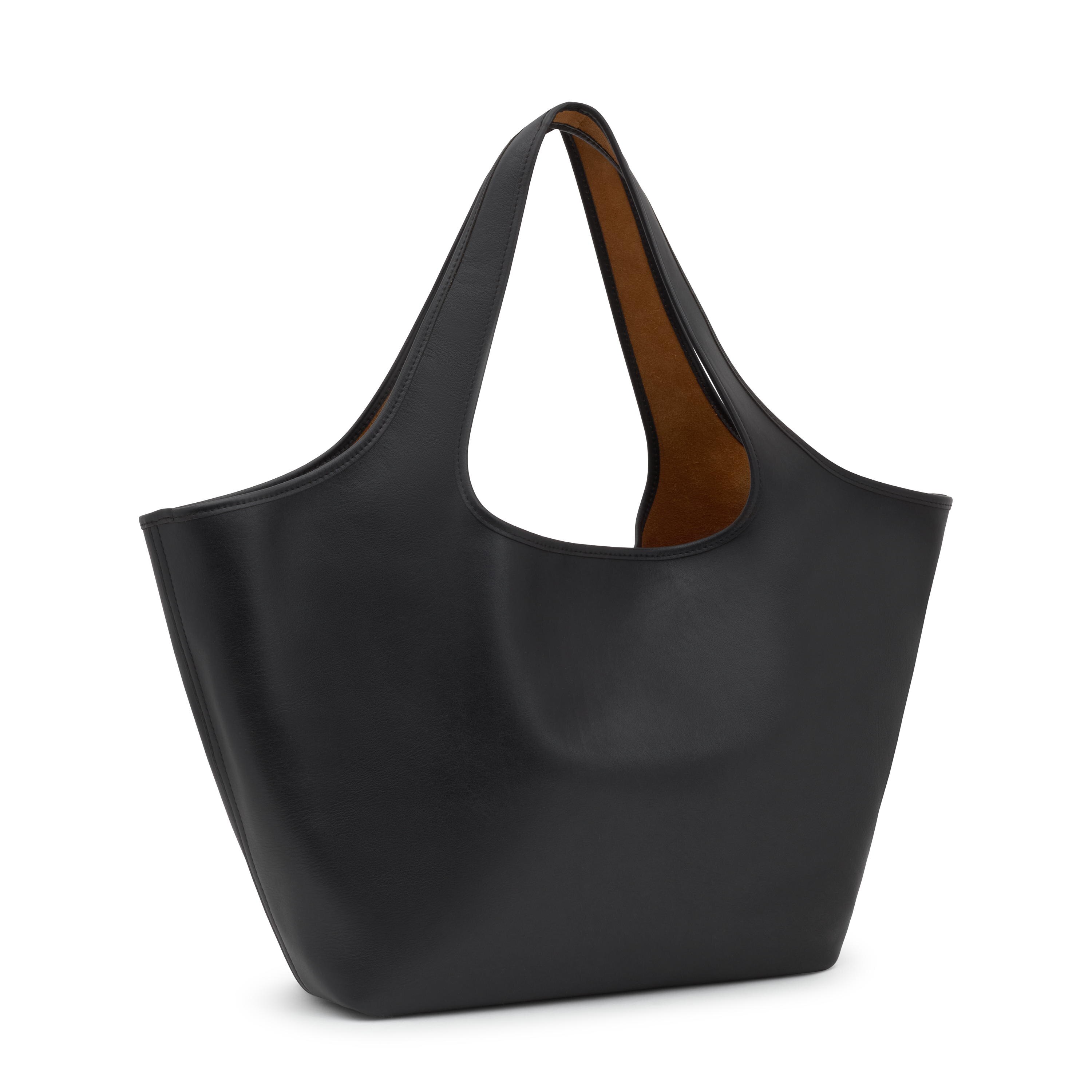 Large black leather Tote bag TOUS Lirio