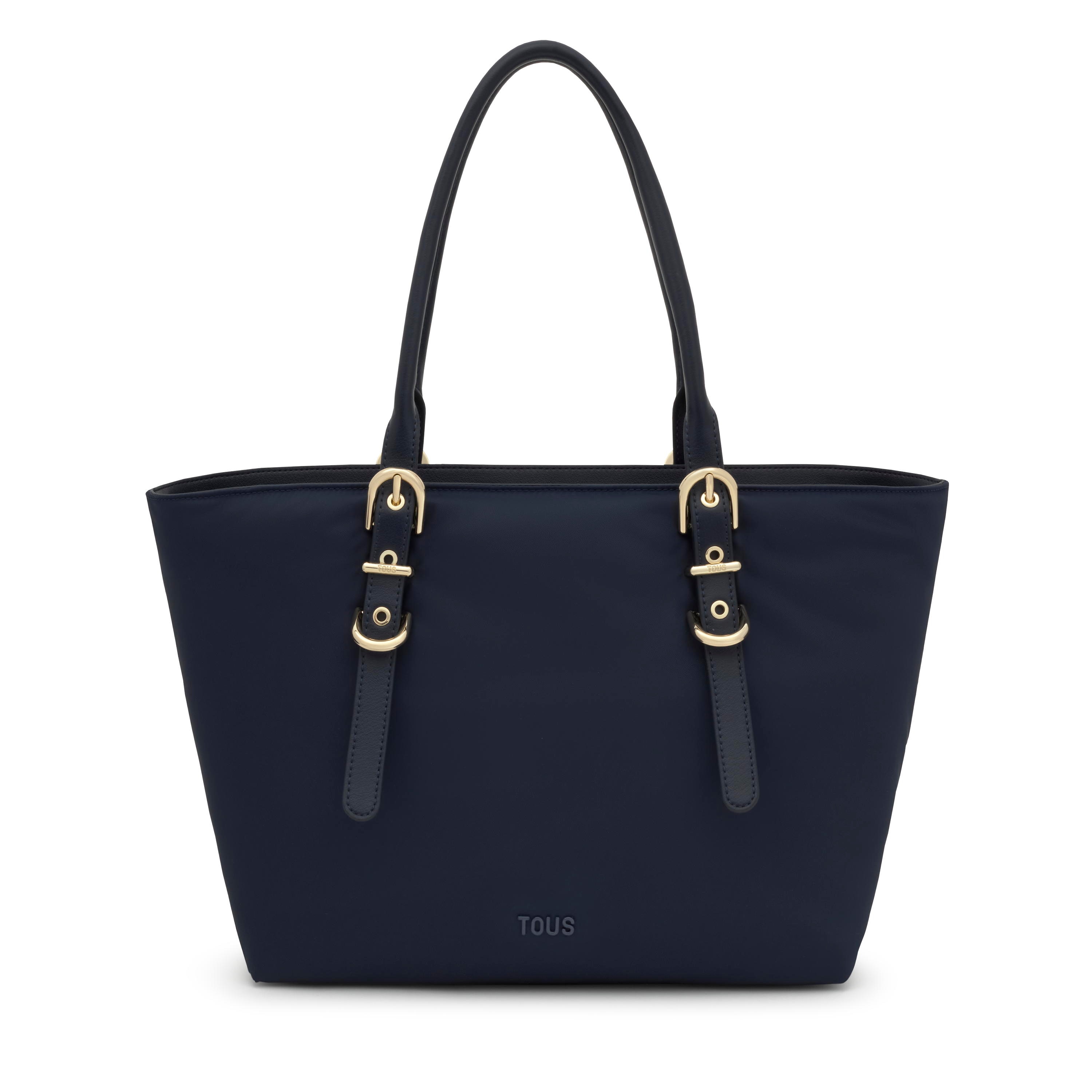 Large navy blue Tote bag TOUS Buckles Soft