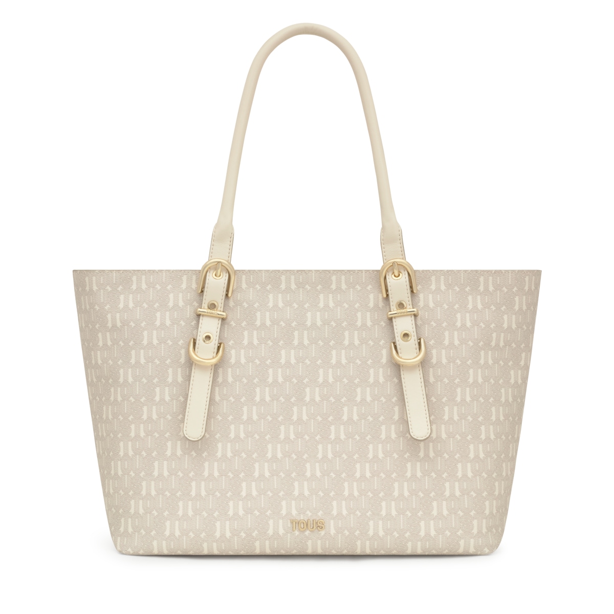 Large beige Tote bag TOUS Buckles