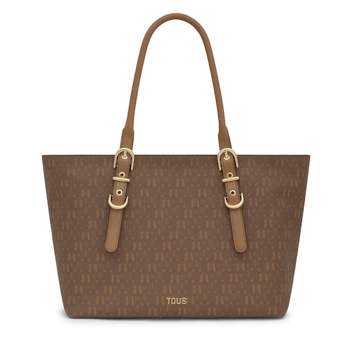 Capazo grande tierra TOUS&nbsp;Buckles Silhouette