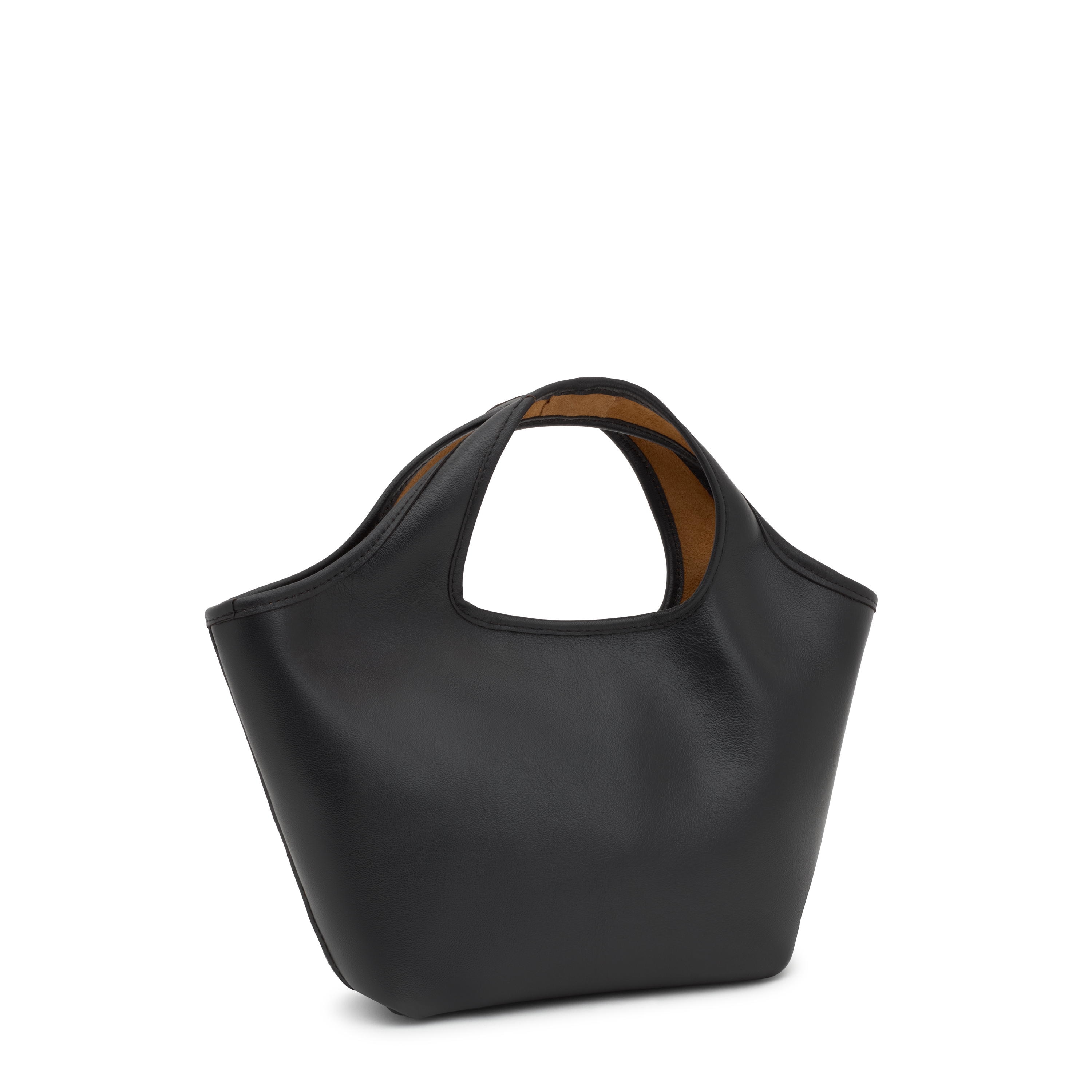 Medium black leather Tote bag TOUS Lirio
