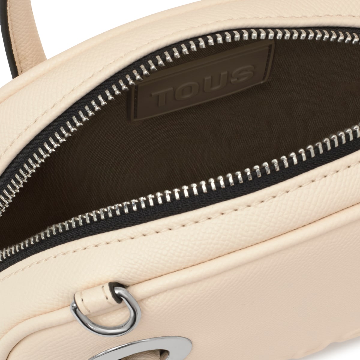 Small beige Bowling bag TOUS Poppy