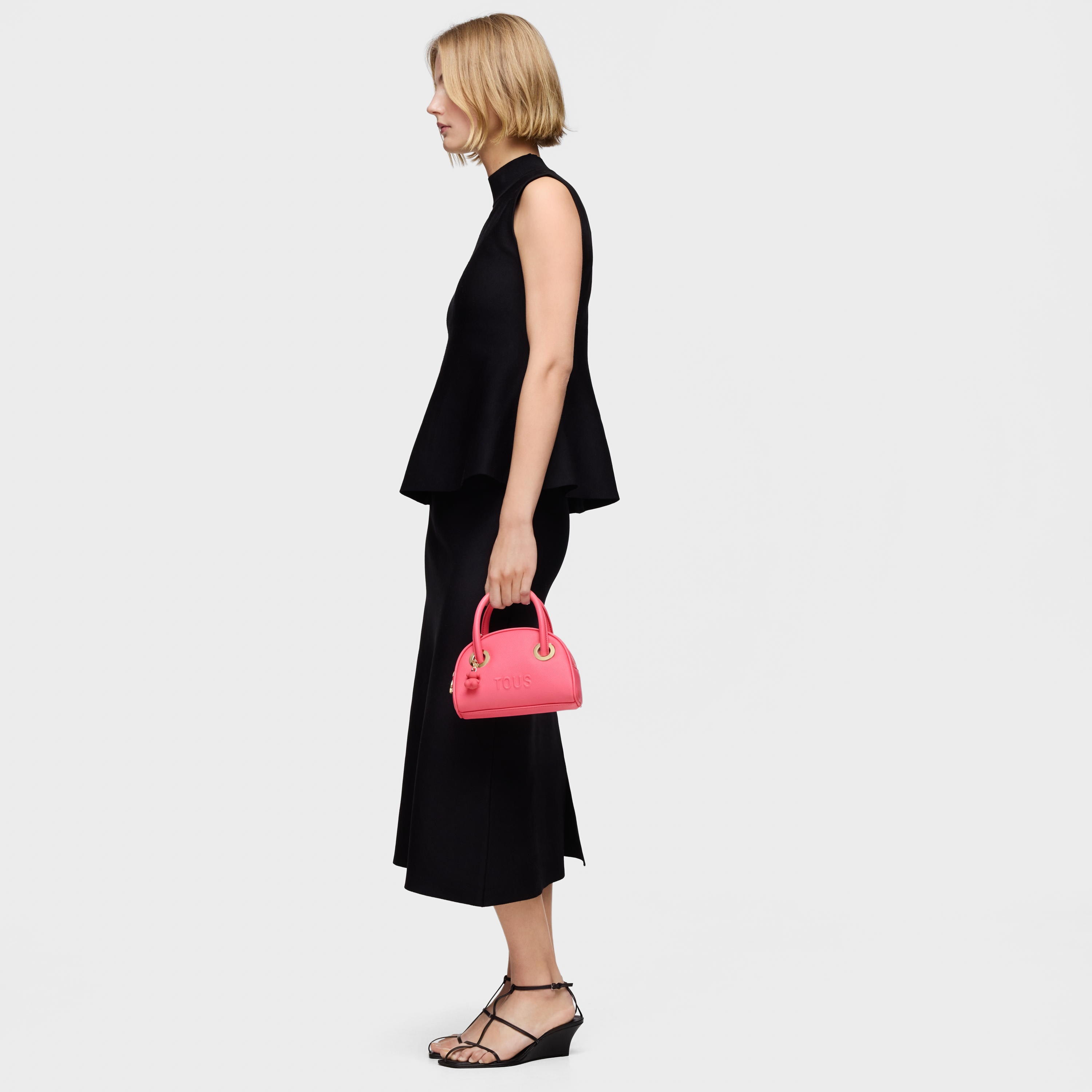 Small pink Bowling bag TOUS Poppy