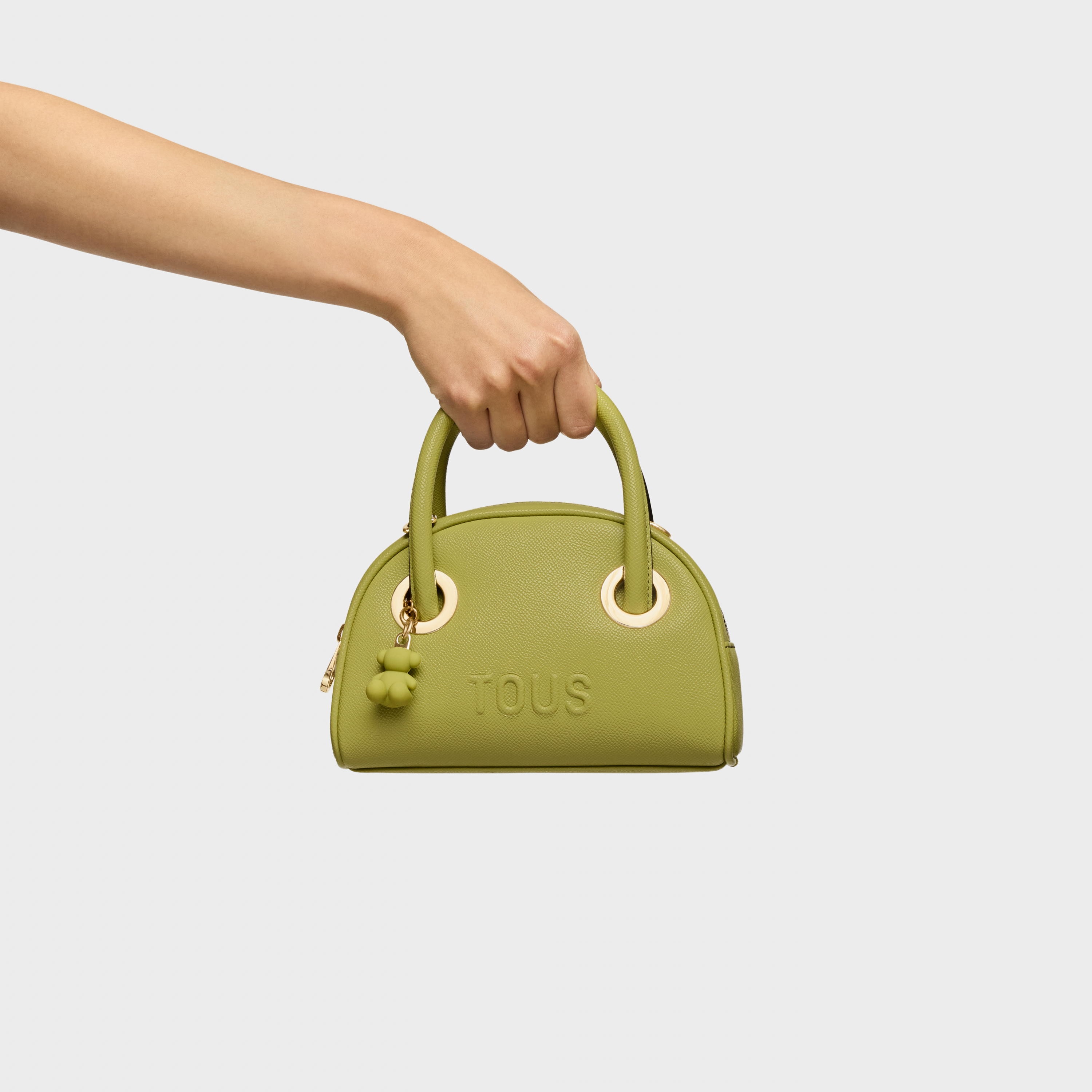 Small green TOUS Poppy Bowling bag