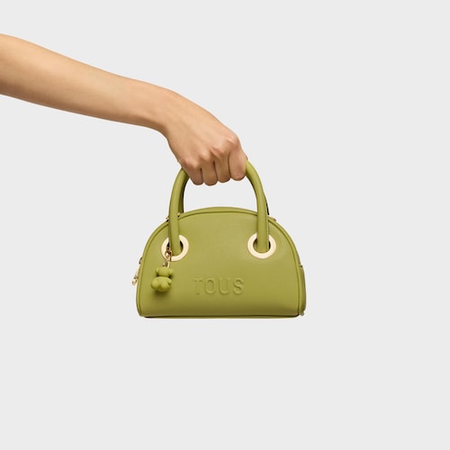 Small green TOUS Poppy Bowling bag