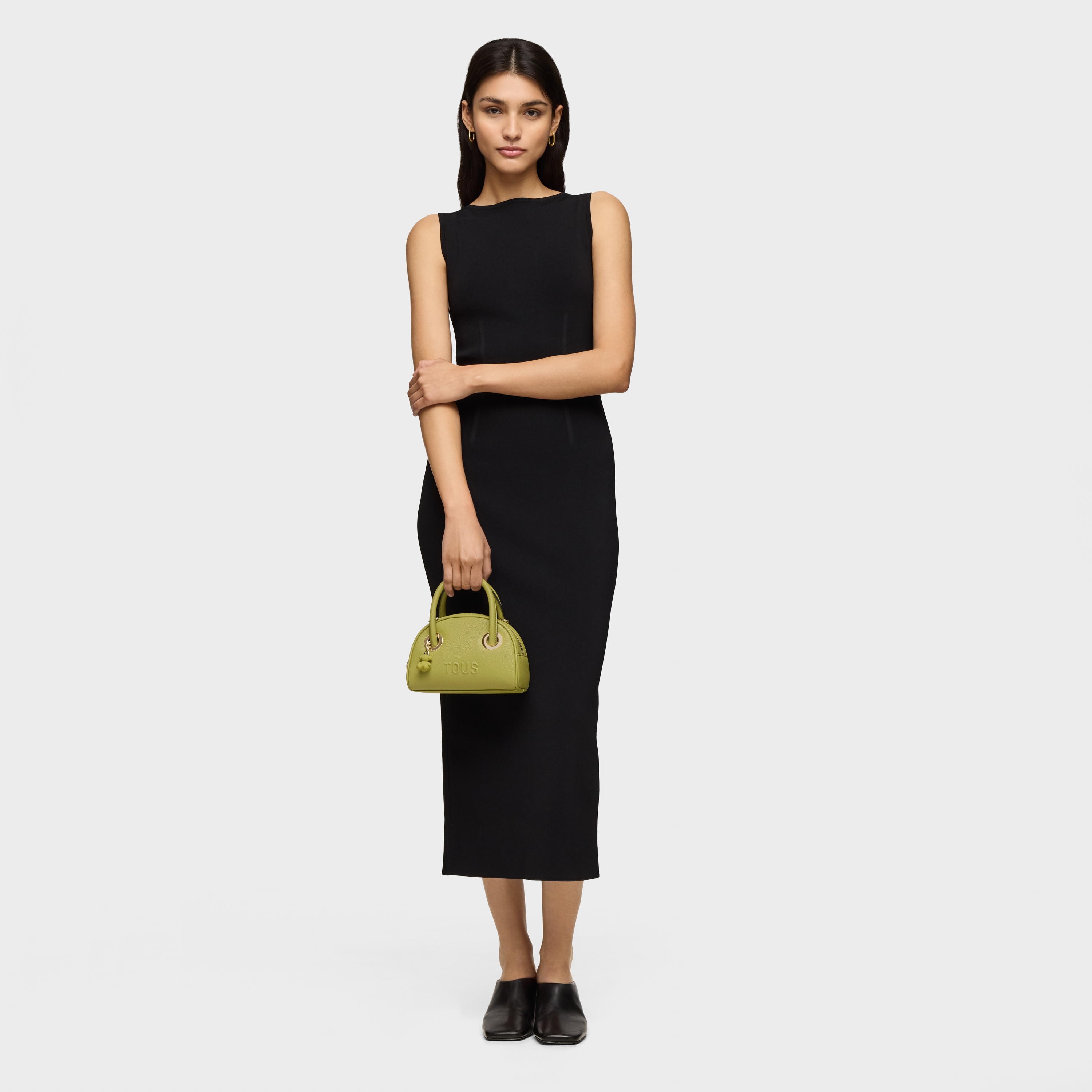 Small green TOUS Poppy Bowling bag