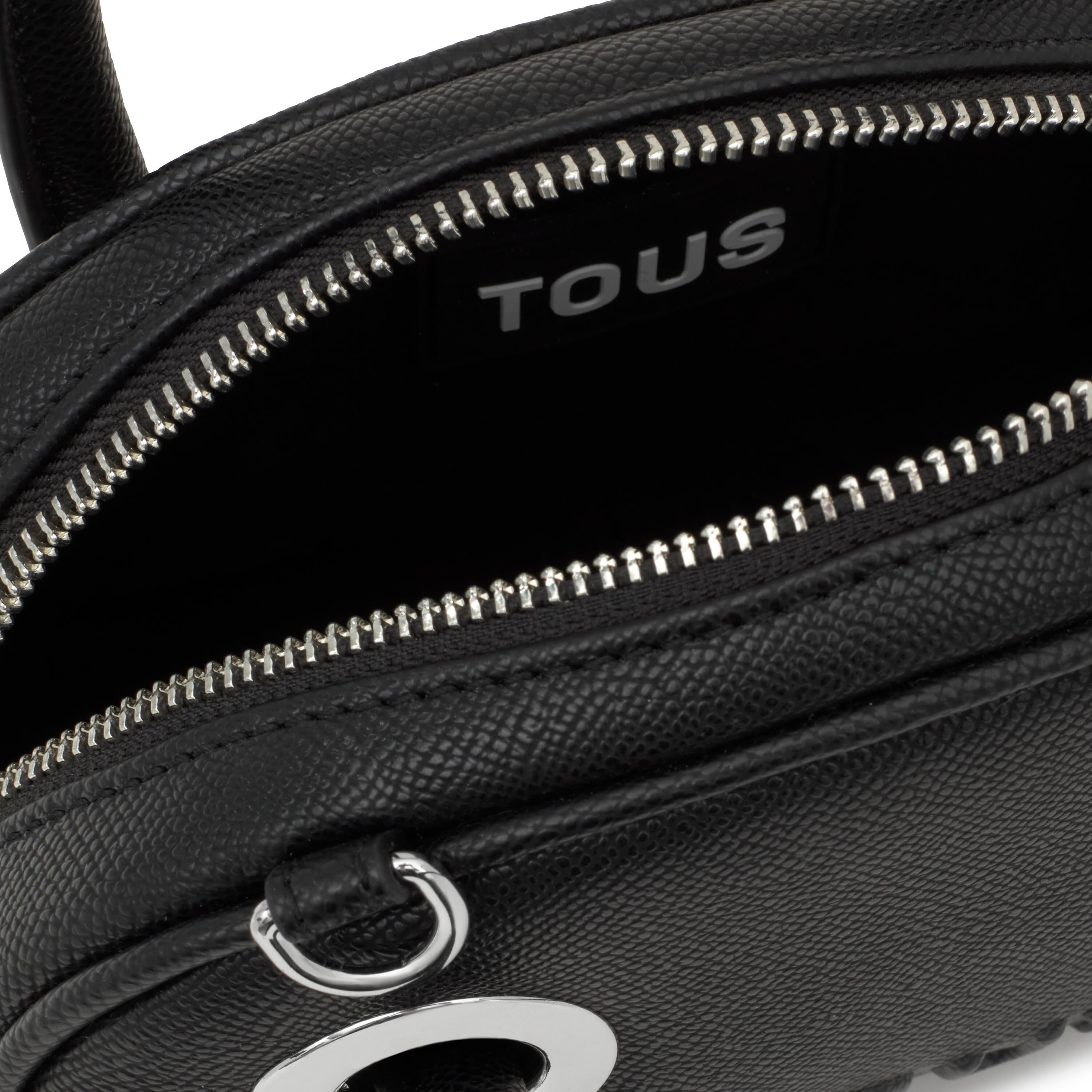 Small black Bowling bag TOUS Poppy