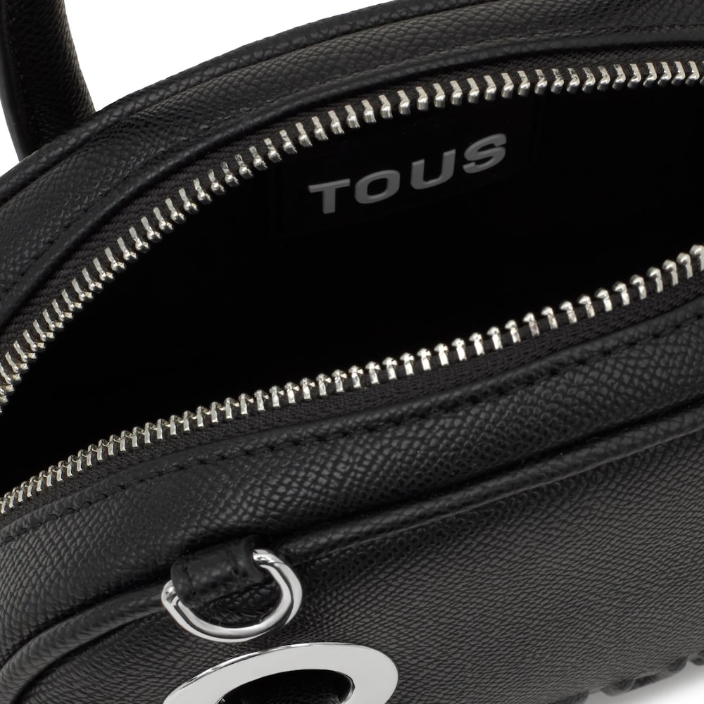 Mała czarna torebka typu bowling TOUS Poppy