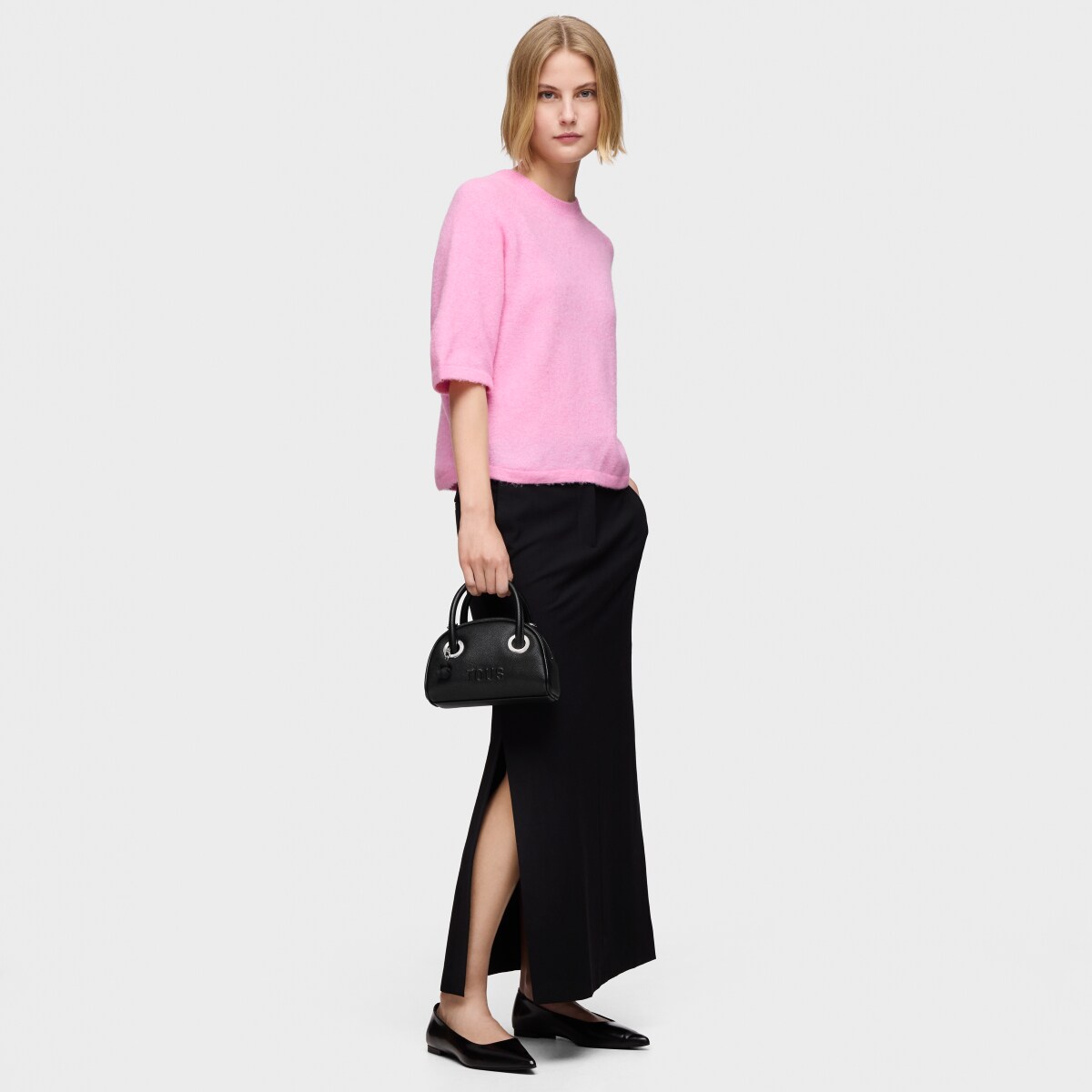 Small black Bowling bag TOUS Poppy
