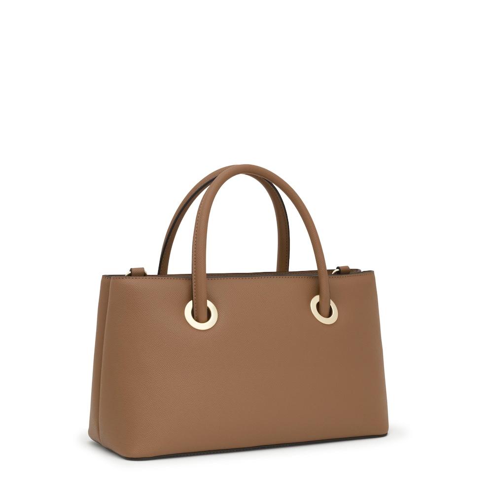 Medium earth-colored City bag TOUS Poppy image number 1