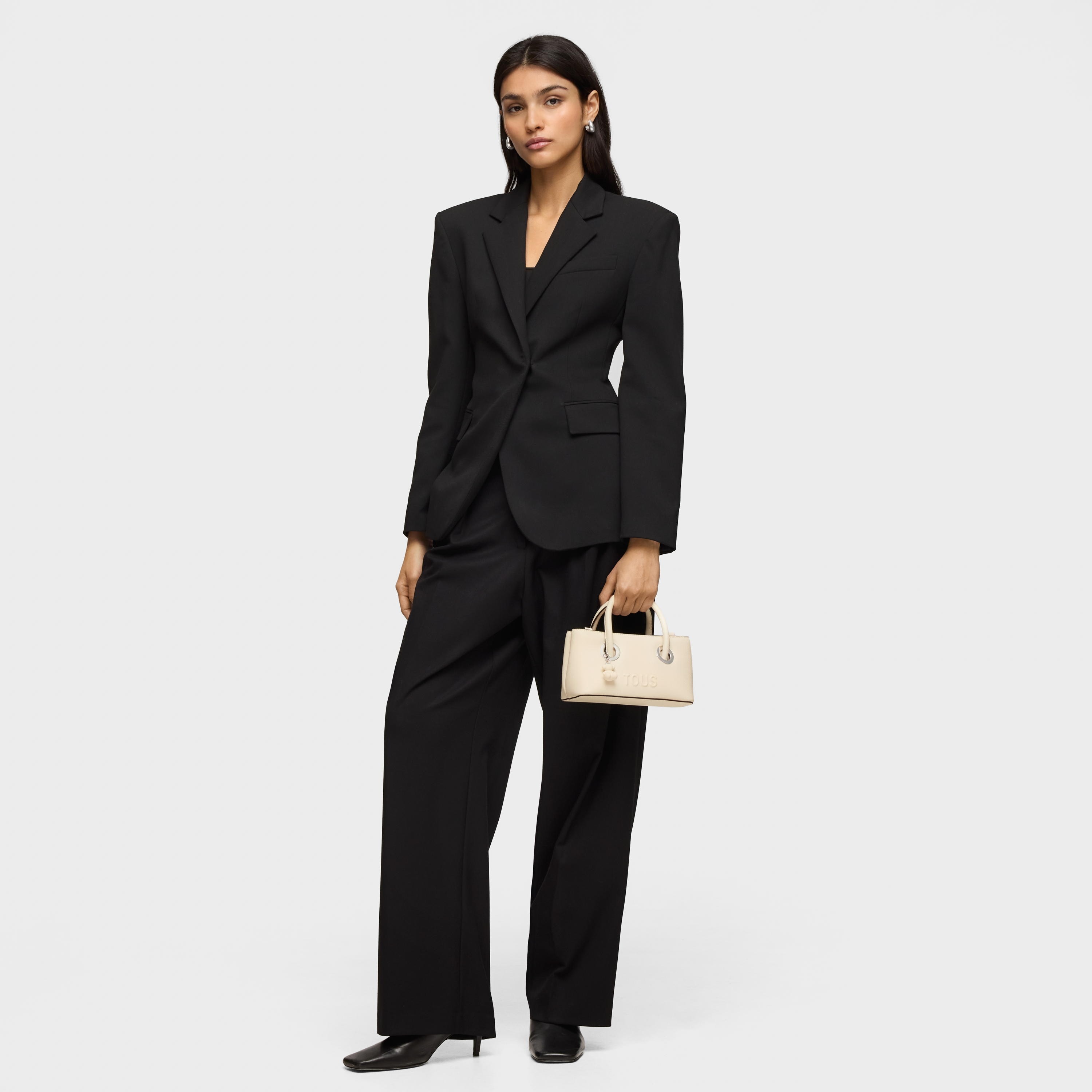 Small beige City bag TOUS Poppy