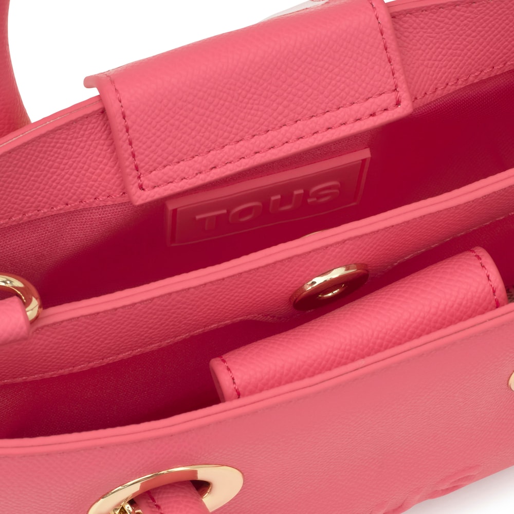 Small pink City bag TOUS Poppy image number 2