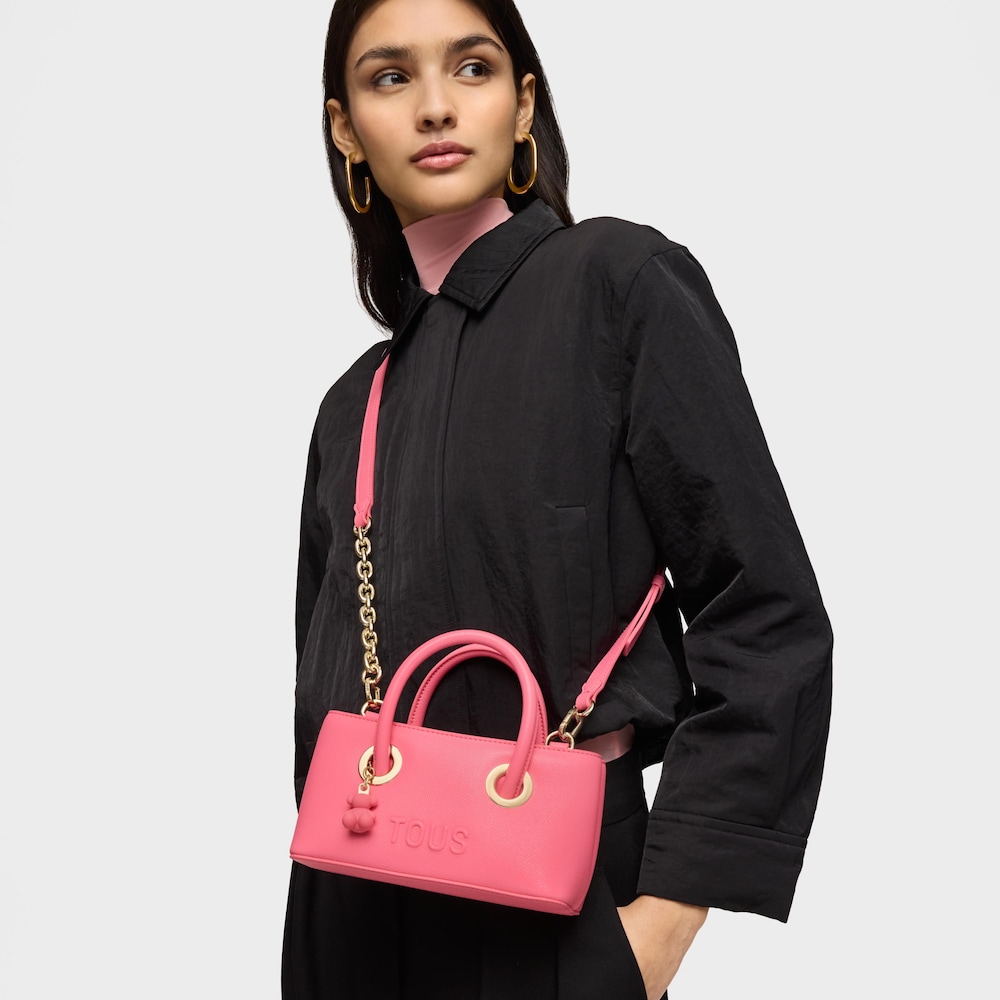 Small pink City bag TOUS Poppy image number 3