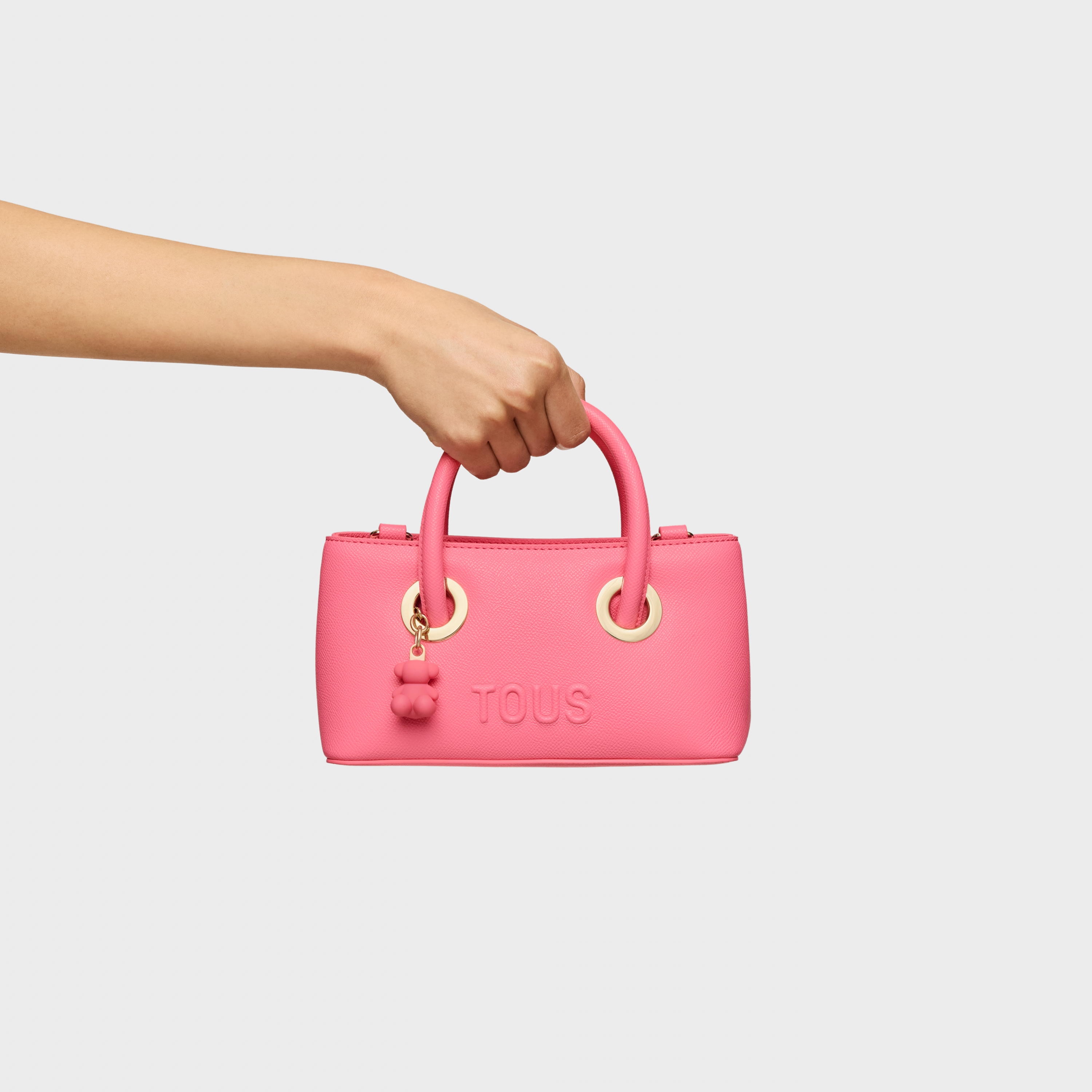 Small pink City bag TOUS Poppy