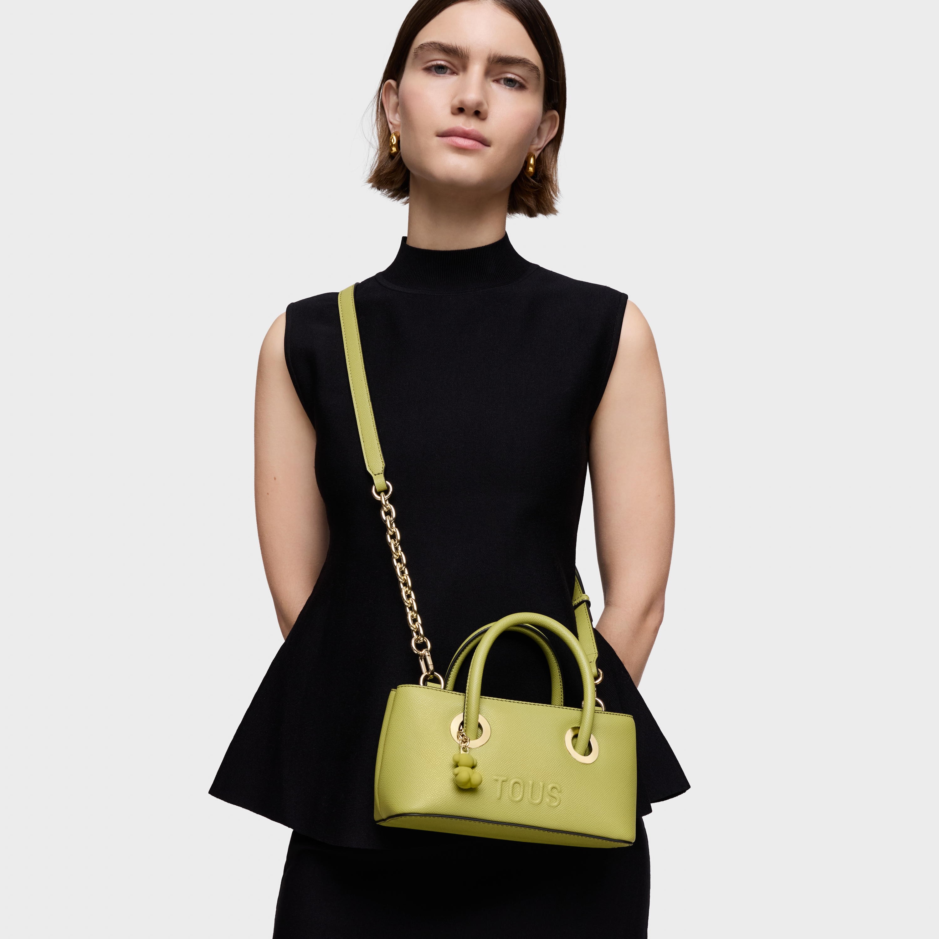 Small green City bag TOUS Poppy