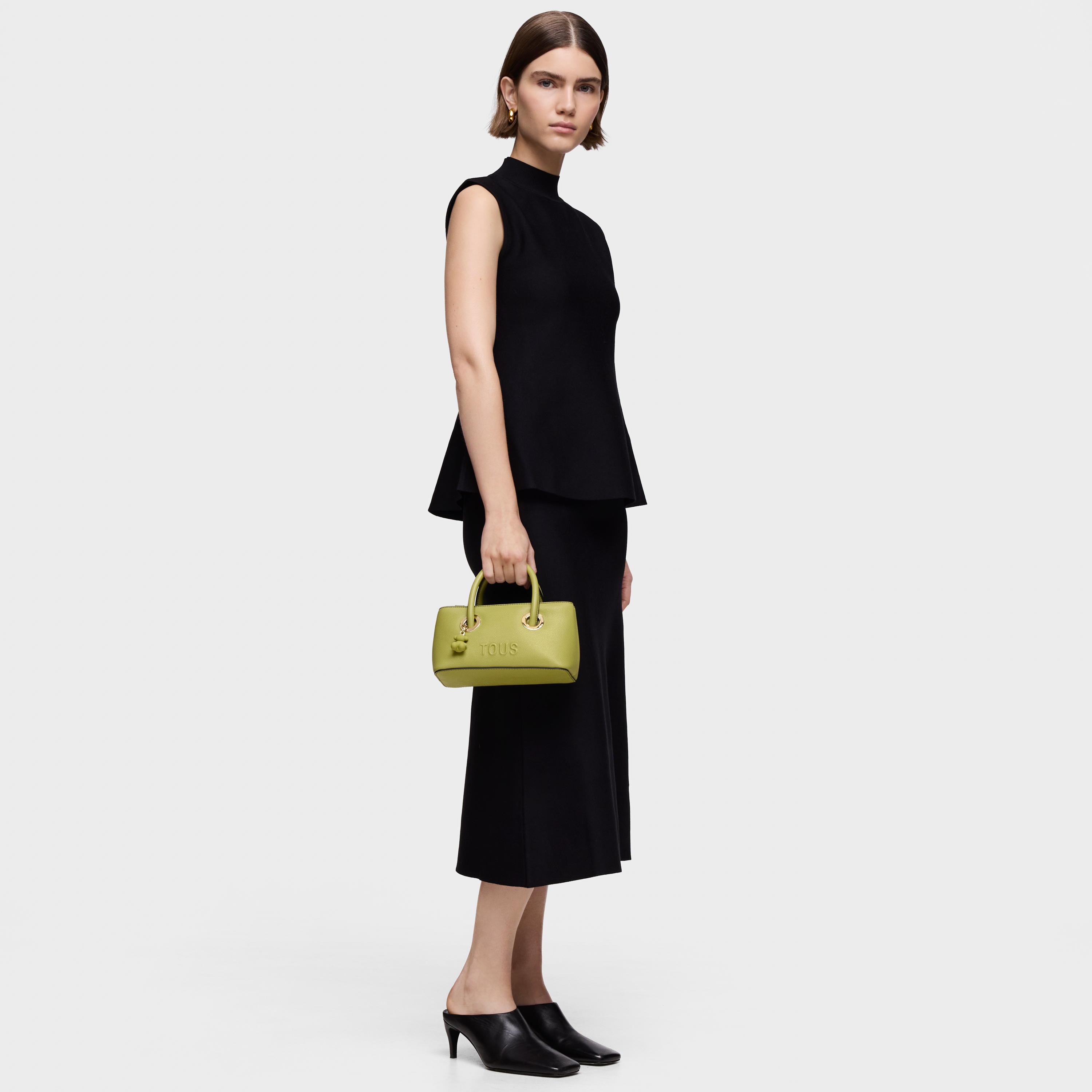 Small green City bag TOUS Poppy