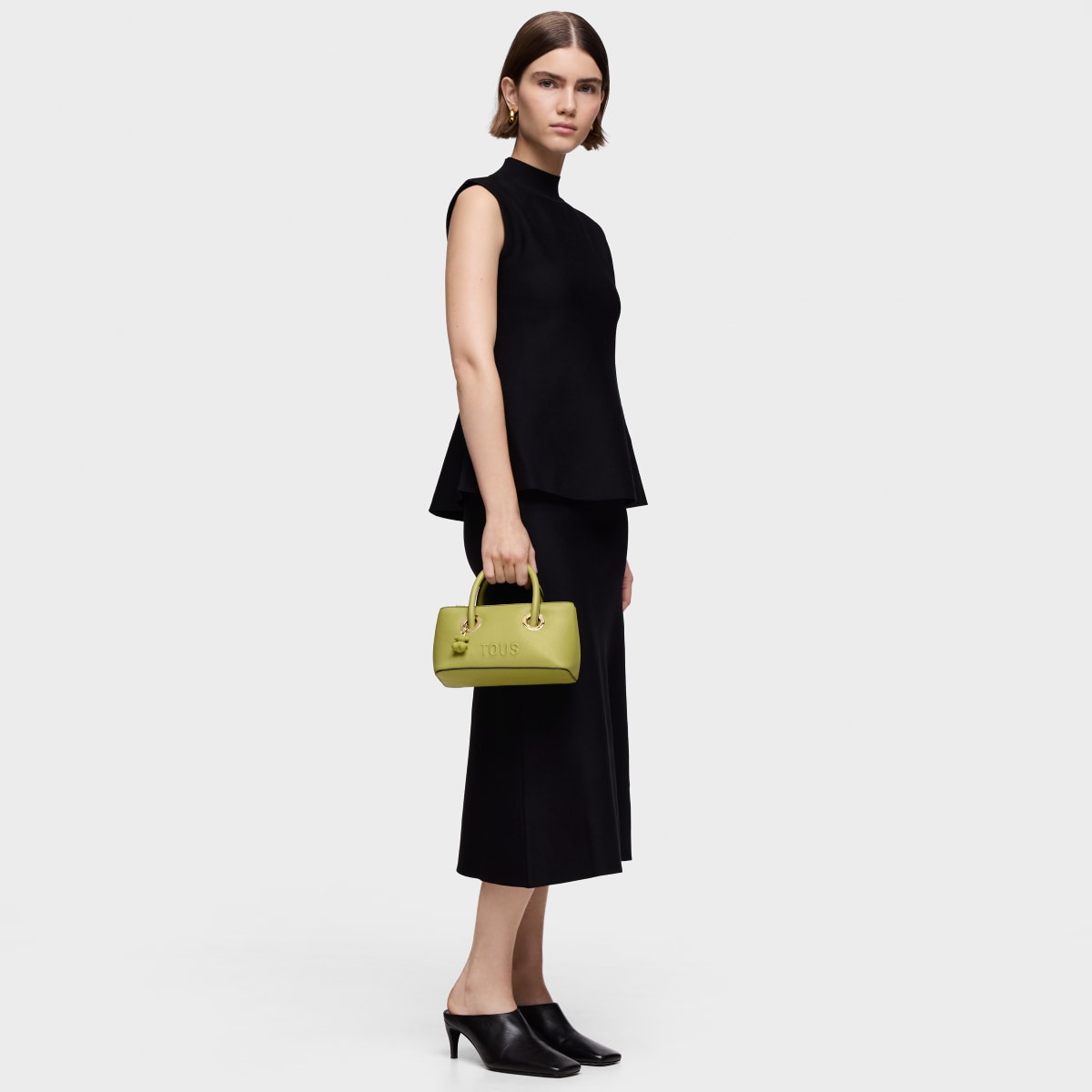 Small green City bag TOUS Poppy