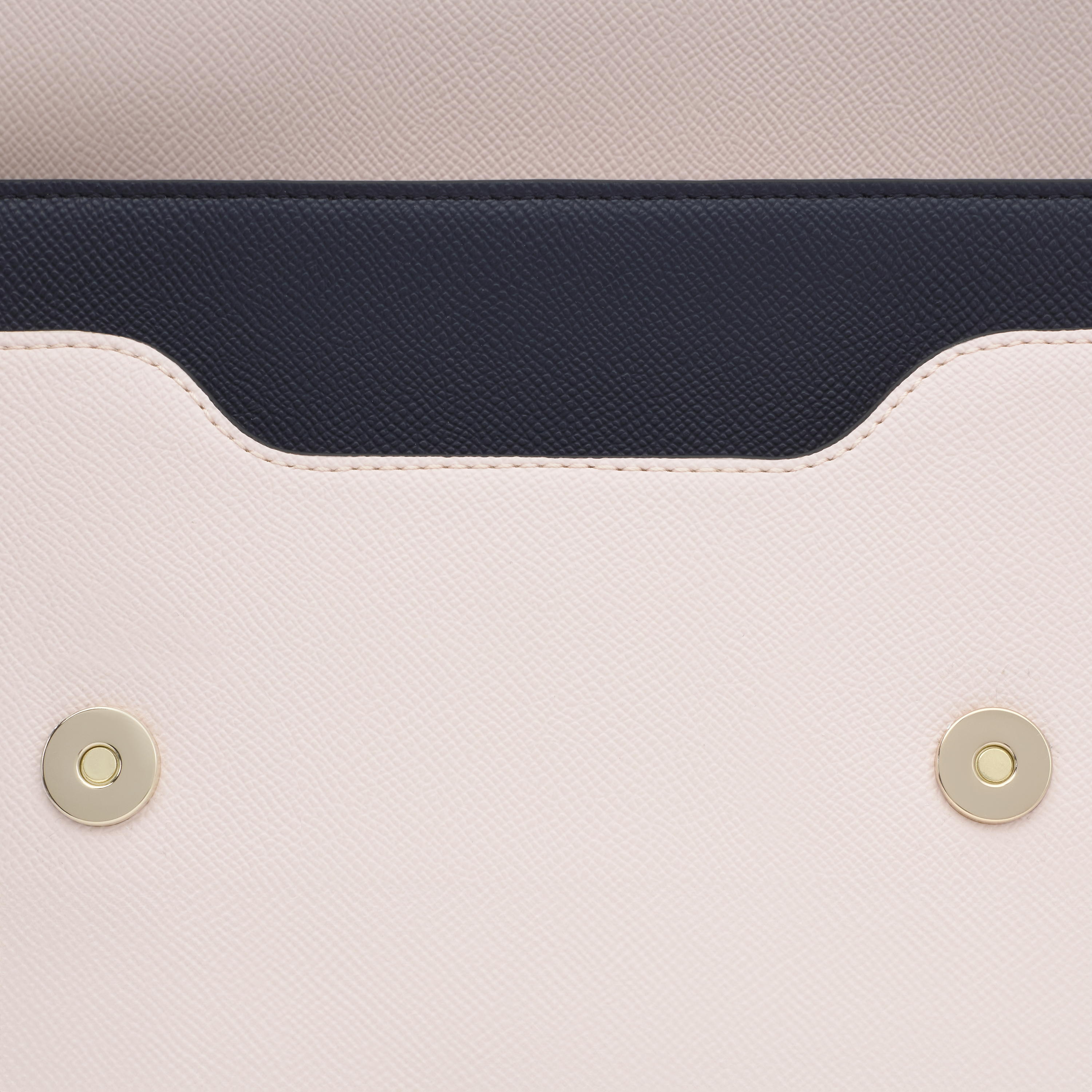 Medium blue and pink Crossbody bag Audree Saffiano