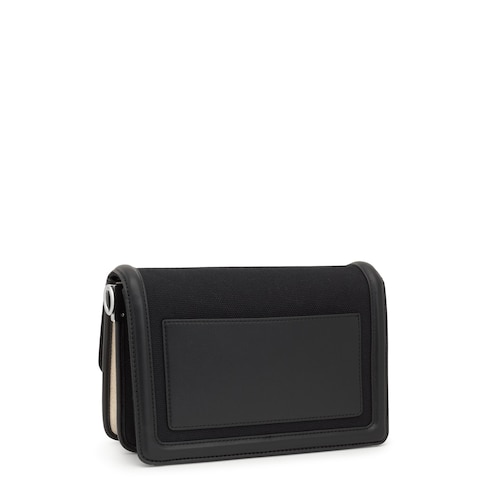 Bandolera mediana negra Audree Canvas