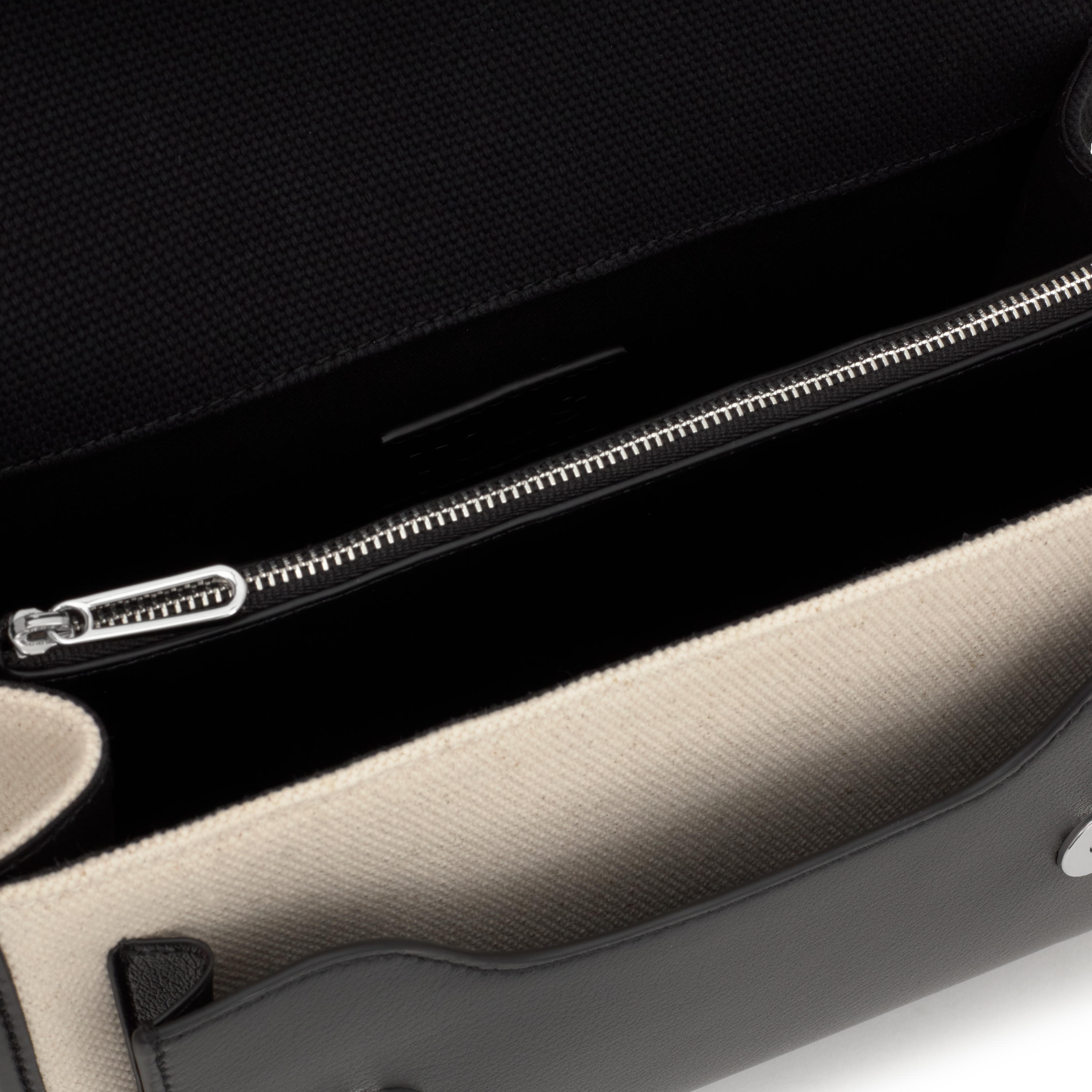 Medium black Crossbody bag Audree Canvas