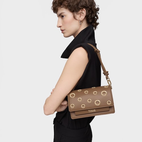 Bandolera pequeña tierra Audree Eyelets