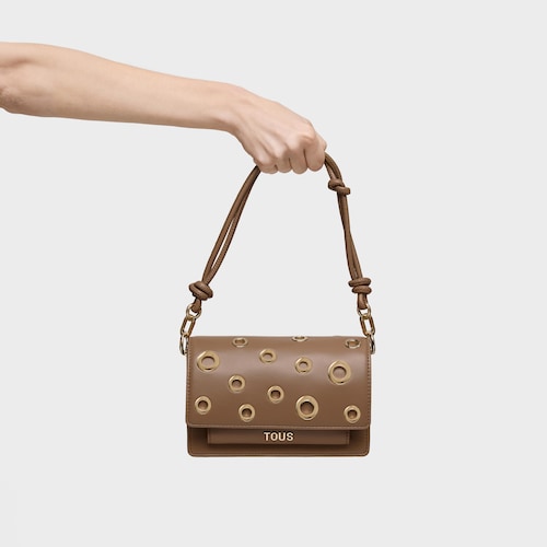 Bandolera pequeña tierra Audree Eyelets