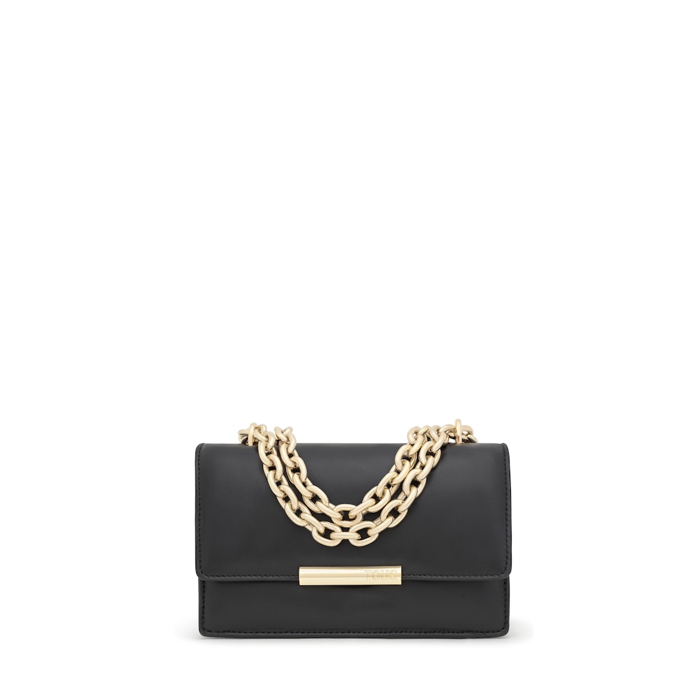 Small black leather Crossbody bag Audree Leather Small black leather Crossbody bag Audree Leather