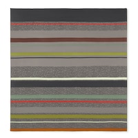 Gray square Scarf Kaos Mini Lines