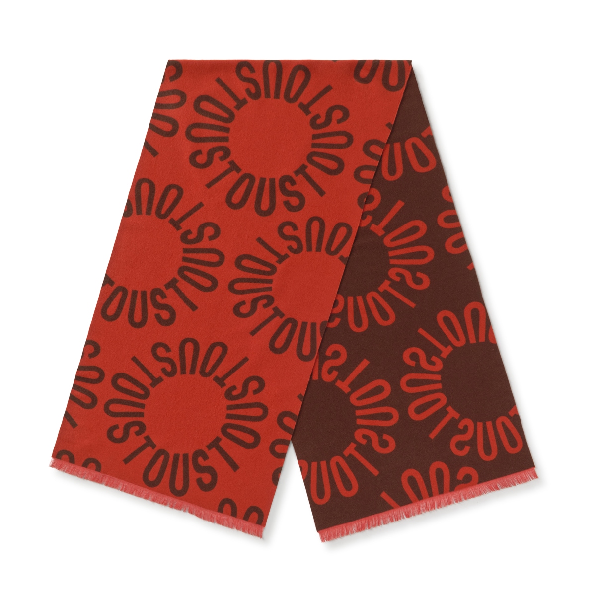 Foulard naranja TOUS Round Logo