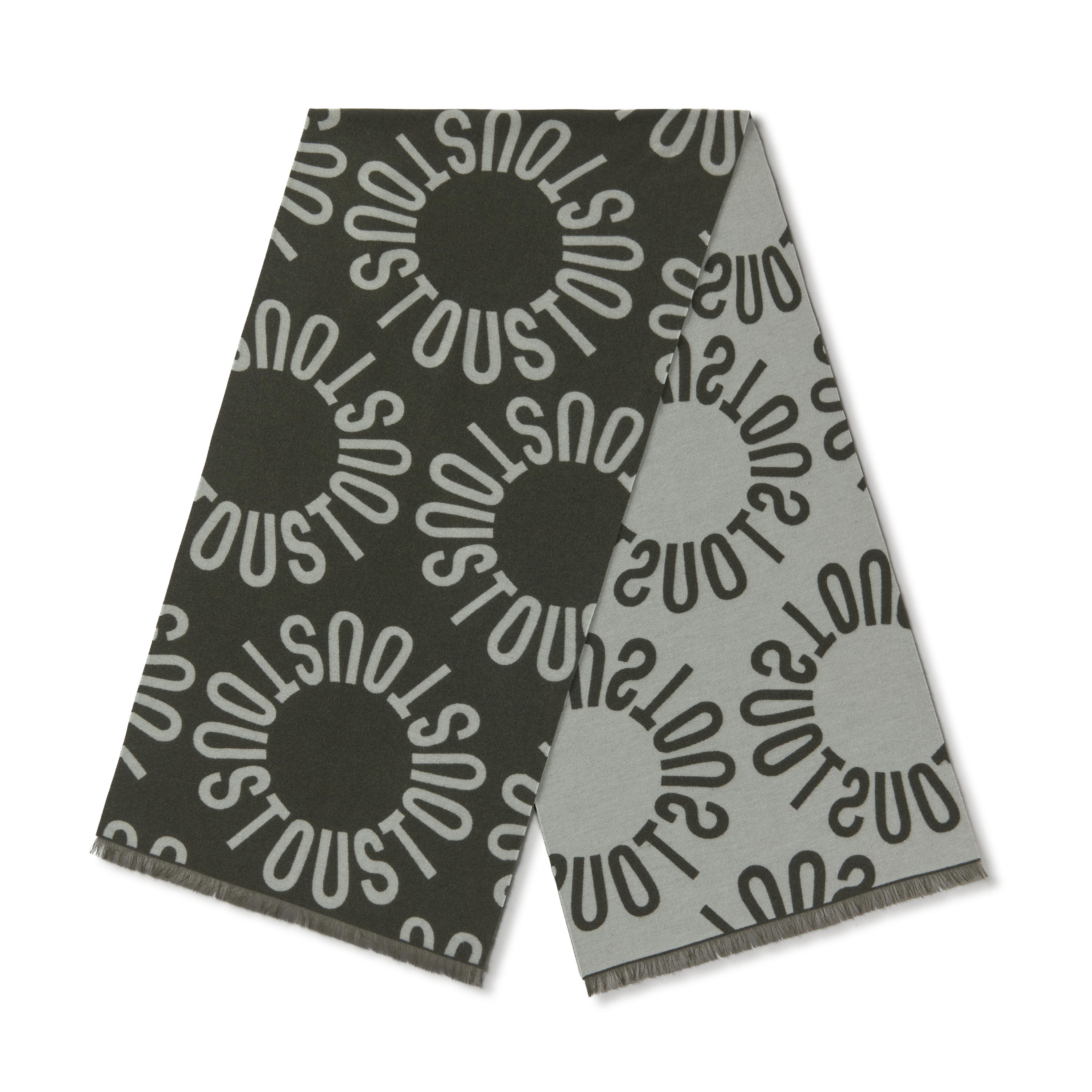 Khaki Foulard TOUS Round Logo