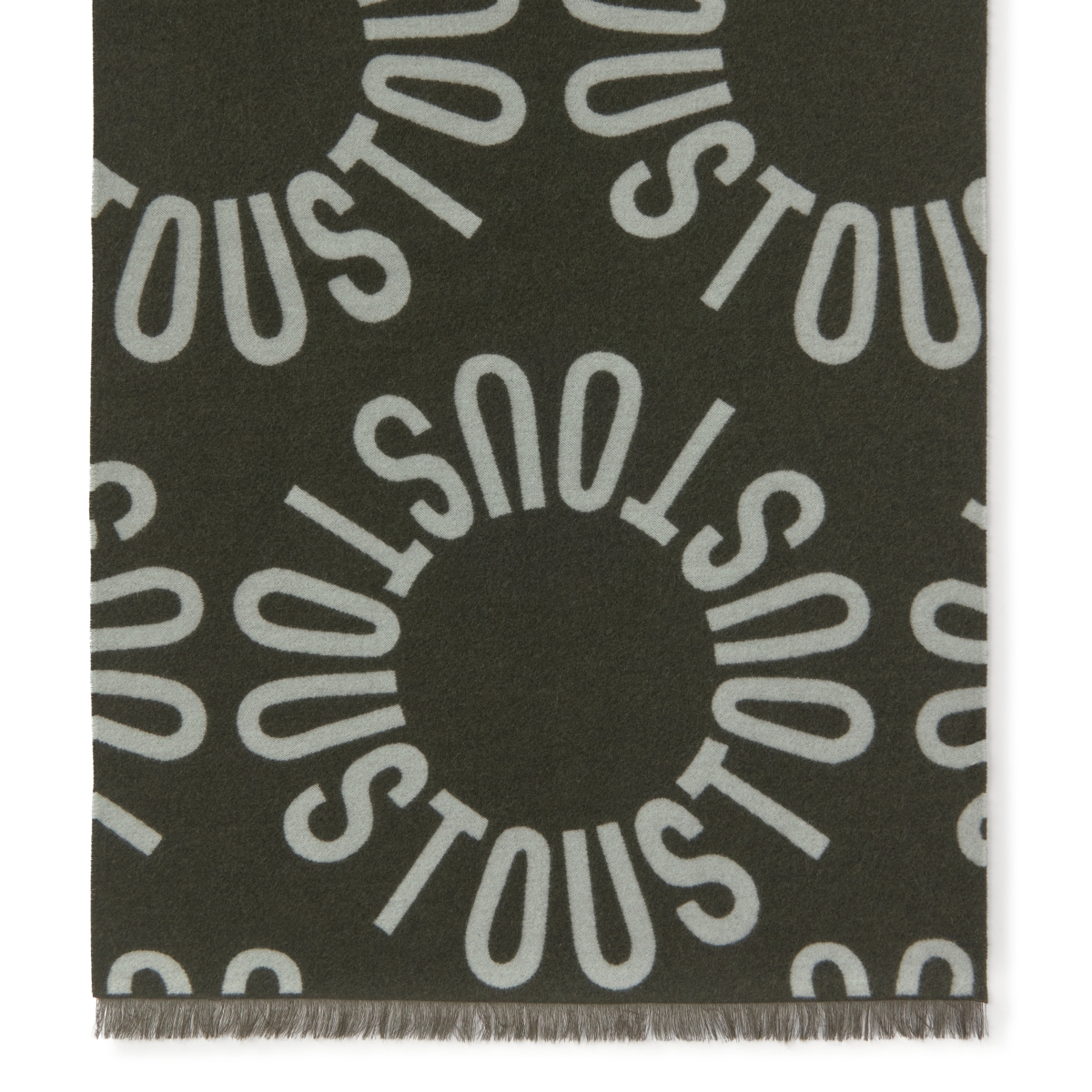 Khaki Foulard TOUS Round Logo