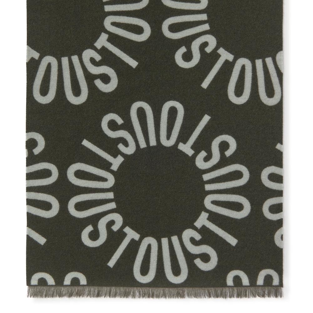 Foulard caqui TOUS Round Logo Foulard caqui TOUS Round Logo