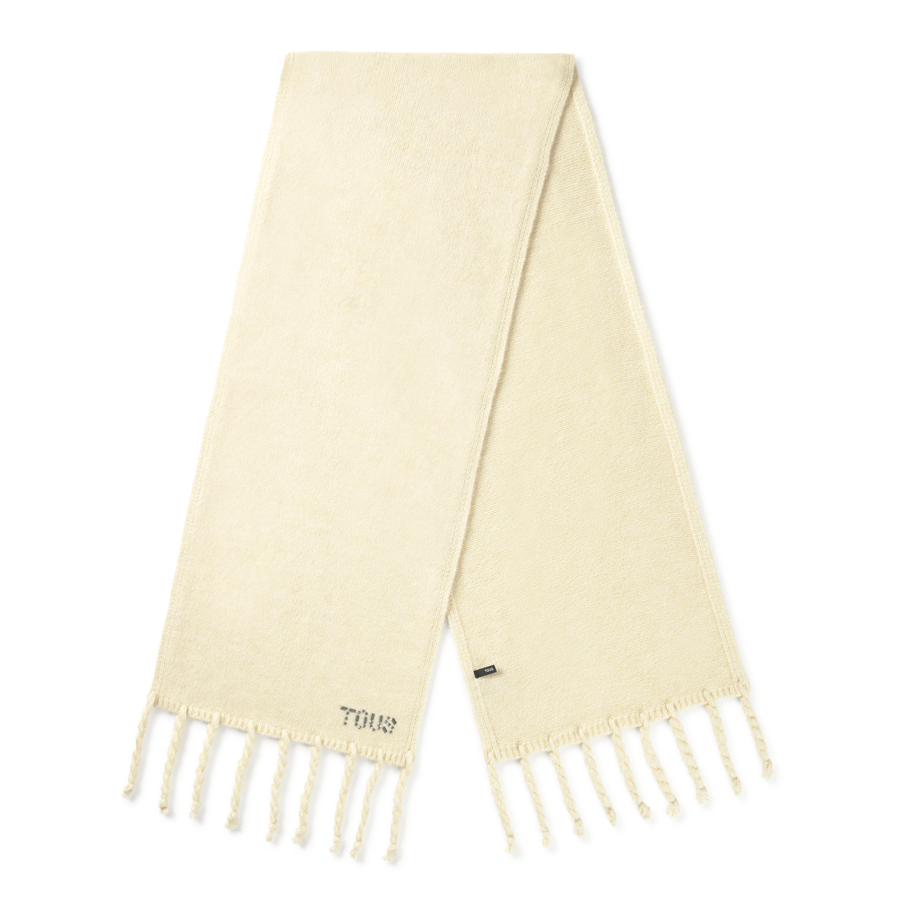 Beige Scarf TOUS Crystal