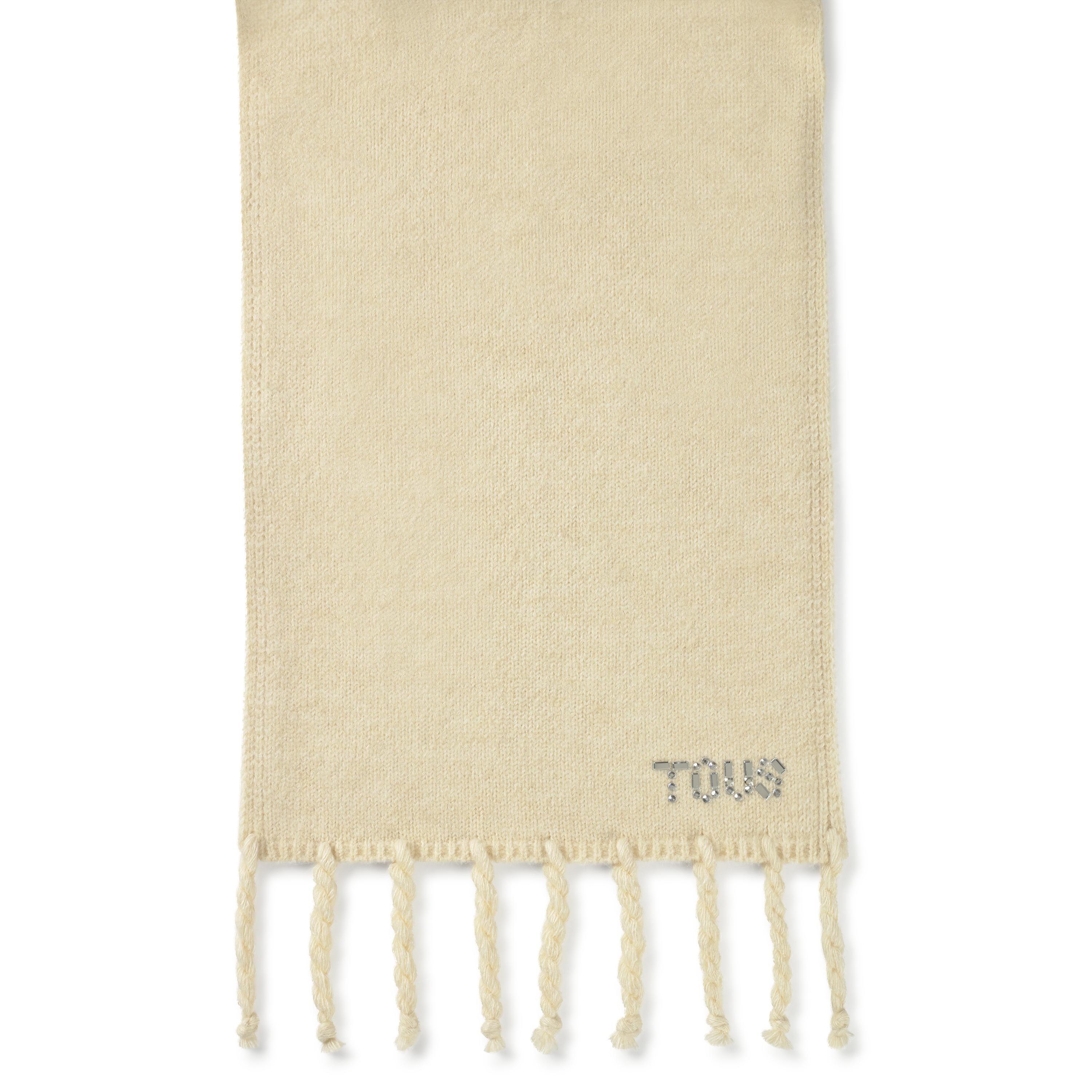 Beige Scarf TOUS Crystal