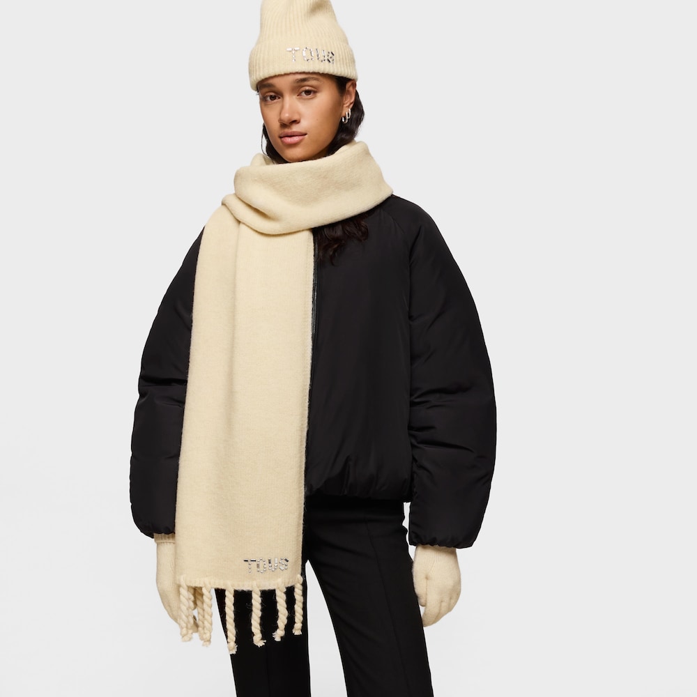 Bufanda beige TOUS Crystal Bufanda beige TOUS Crystal