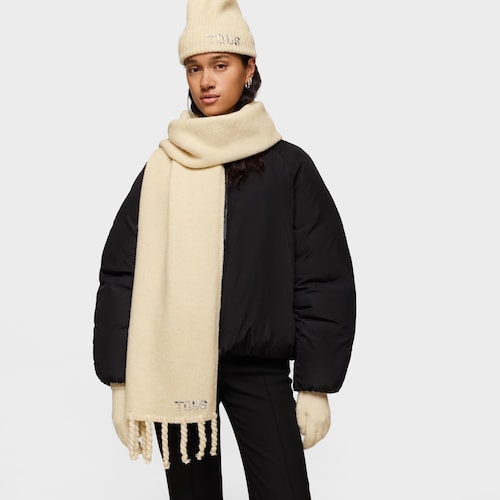 Bufanda beige TOUS Crystal