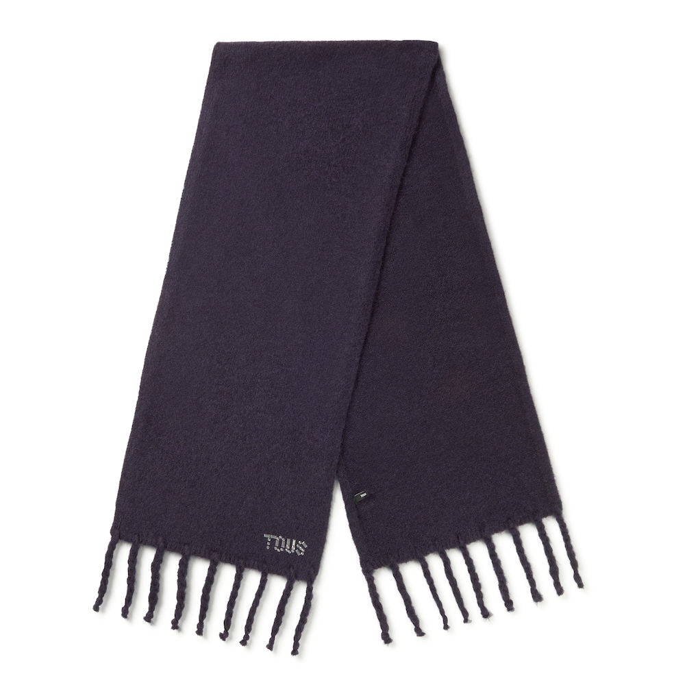 Granatowy szal TOUS&nbsp;Crystal