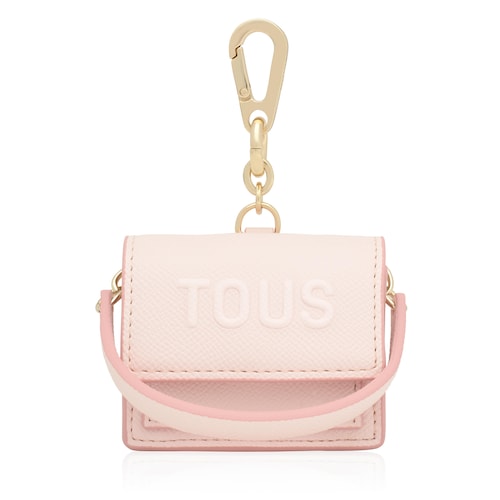 Pale pink mini crossbody Key ring Audree