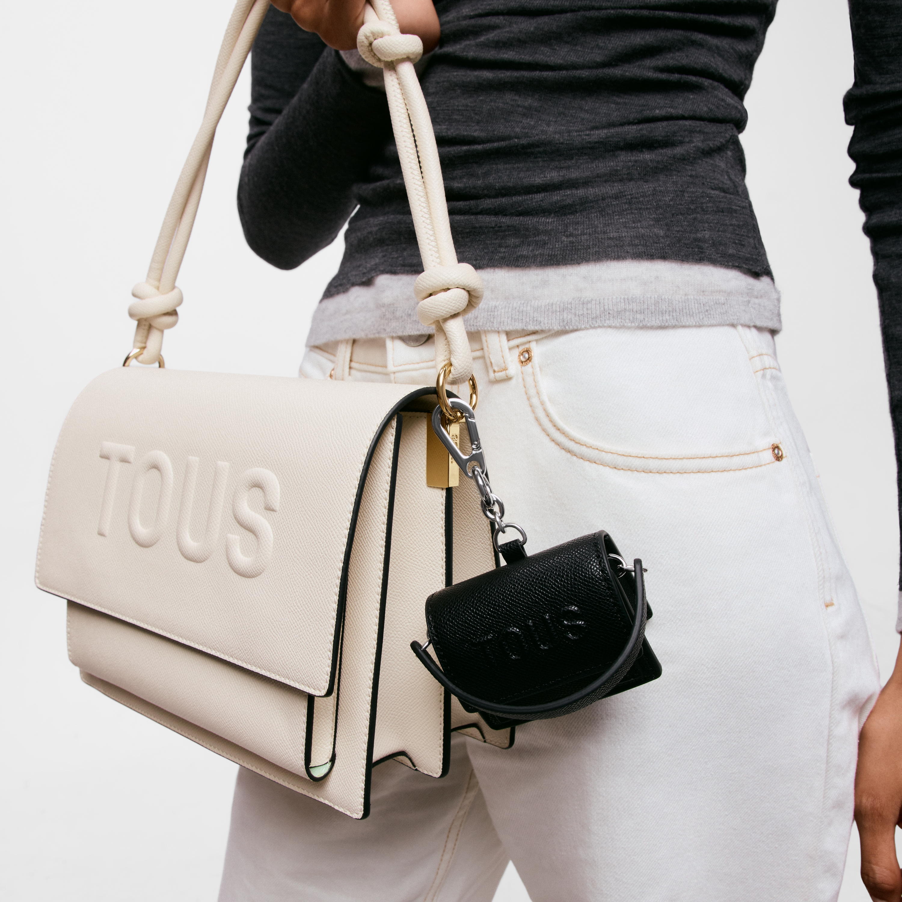 mini crossbody Key ring Audree