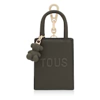 Llavero mini bolso pop caqui