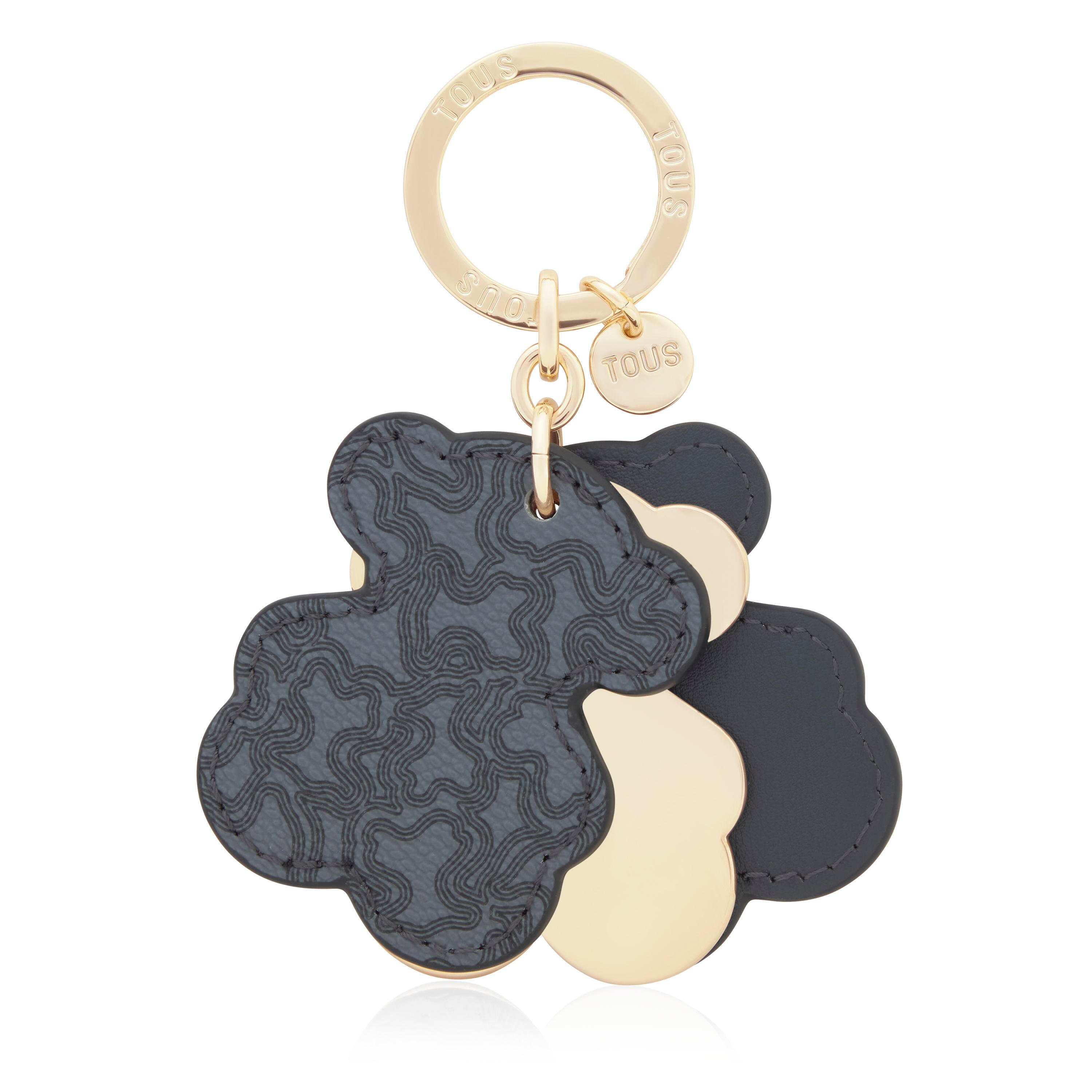 Black Key ring Triple Bear