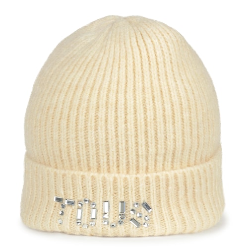 Beige Beanie hat TOUS Crystal