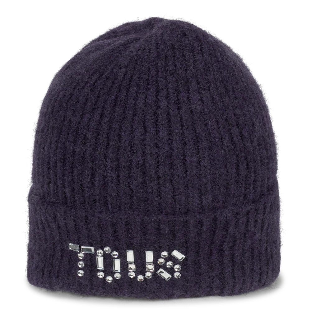 Gorro beanie azul marino TOUS&nbsp;Crystal