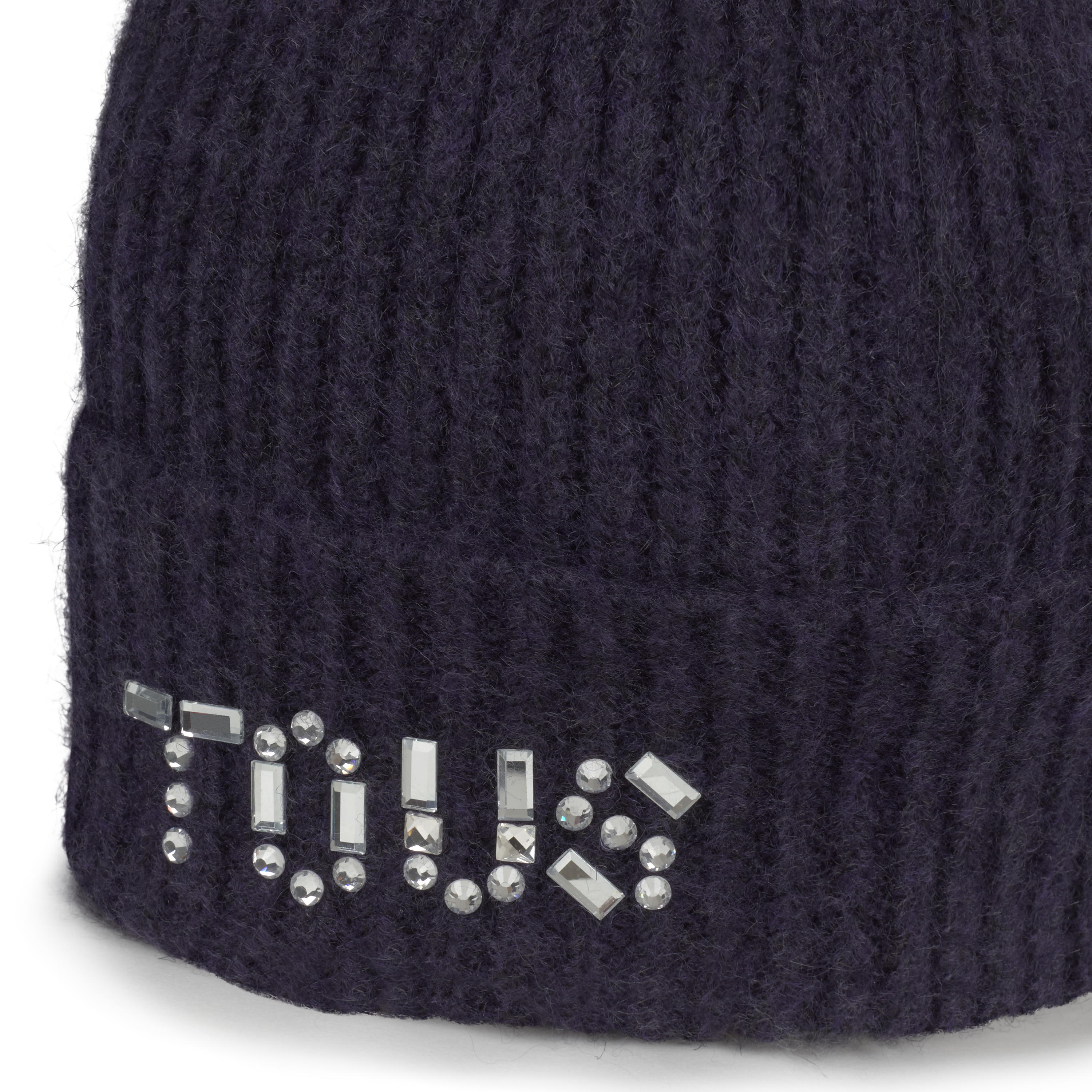 Navy blue Beanie hat TOUS Crystal