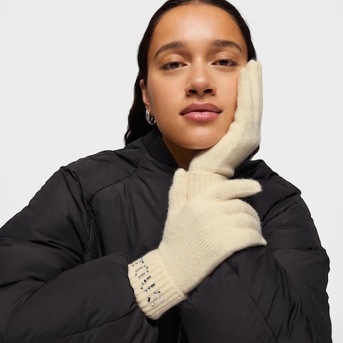 Guantes beige TOUS Crystal