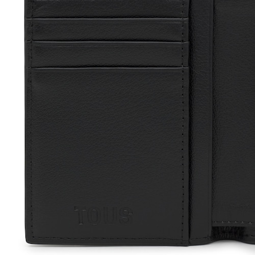 Cartera Pocket negra TOUS Bloom